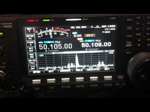 TT8TT - F8DZY 6M CW QSO in live...