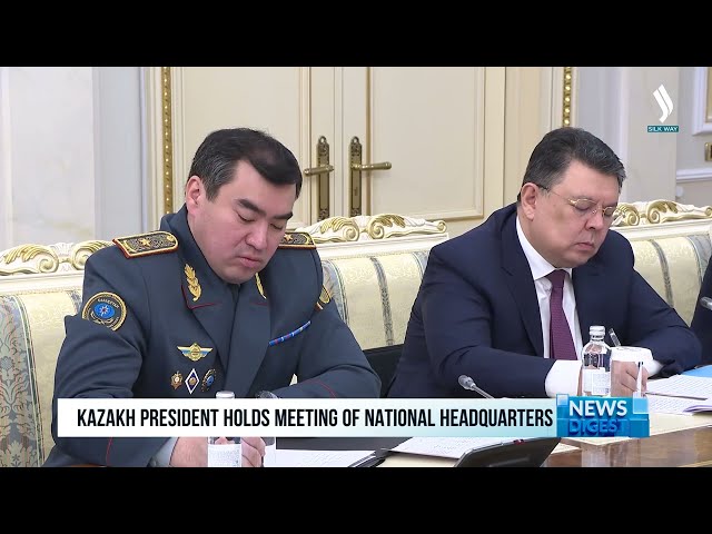 Қ. Тоқаев республикалық штабтың отырысын өткізді