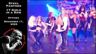 Steel Panther - &quot;17 Girls in a Row&quot; - Ottawa - November 11, 2022