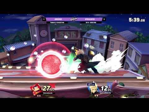 Fusion.exe 60 - Rivers (Diddy Kong) vs Thr Twice (Cloud, Sonic) - Top 32 - Losers Final