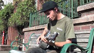 Old Black Dog  Nick Cavazos Ragtime Bluegrass Guitar Street Music at UO