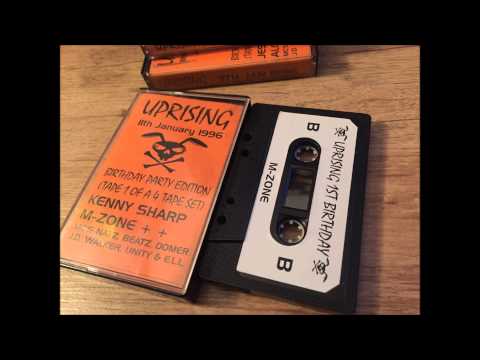 Uprising 1st Birthday 11-1-96  DJ  M Zone MC Domer & ELL