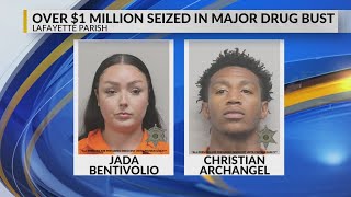 Two people arrested in $1 million drug bust in Lafayette