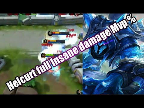 SAVAGE!! Helcurt Monster Madness Shutdown All The Enemies - Top 1 Global Helcurt by Sodmun. - MLBB