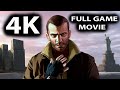 GTA 4 All Cutscenes MOVIE With GOOD ENDING All Characters Conversations PC 4K 60FPS