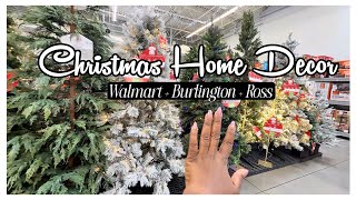 Christmas 2025 Shop With Me at Burlington, Ross & Walmart | Budget Holiday Decor & Gift Haul