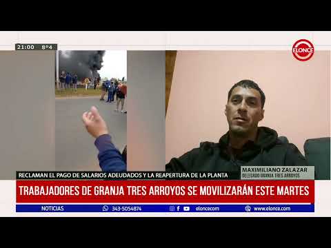 Trabajadores de Granja Tres Arroyos se movilizarán este martes en Concepción del Uruguay