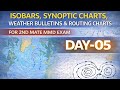 Isobars Synoptic Charts Weather Bulletins Routing Charts Day 05 2nd Mate Exam
