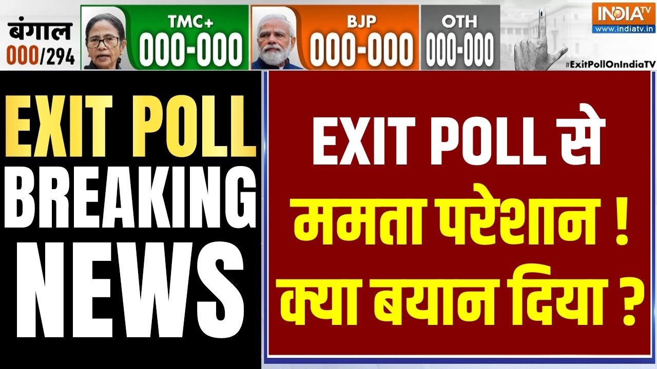 Chanakya Bengal Exit Poll: EXIT POLL से ममता परेशान, क्या बयान दिया ? | Mamata Banerjee | TM