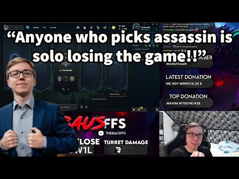 TheBausffs On Why Noone Should Play Assassins In 12.10 Patch!