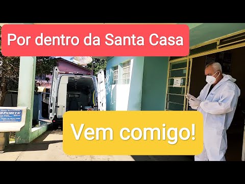 POR DENTRO DA SANTA CASA DE OURO FINO.