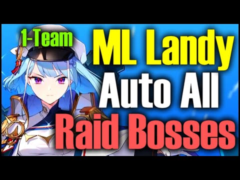 ML Landy 1-Setup Auto All Raid Bosses! Full Builds!