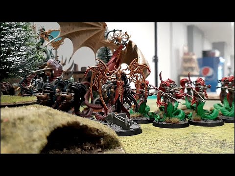 Idoneth Deepkin VS Daughters of Khaine - Warhammer Age of Sigmar 3.0 Season 1 Battle Report