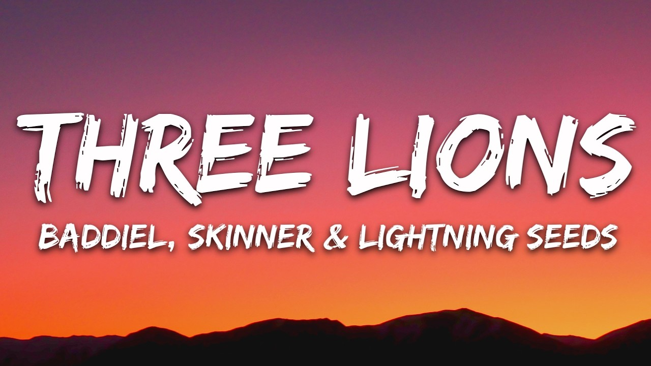 Baddiel, Skinner & Lightning Seeds - Three Lions (Lyrics)