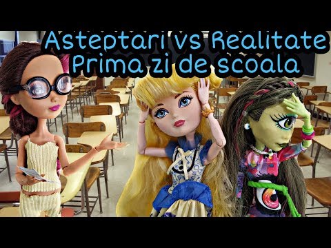 Asteptari vs Realitate - Prima zi de scoala | BTS 2k17