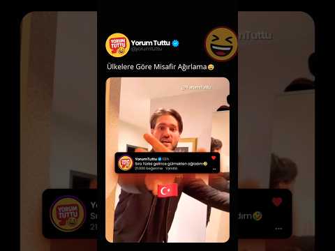 ülkelere göre misafir ağırlama 🤣 - Komik Yorumlar 123