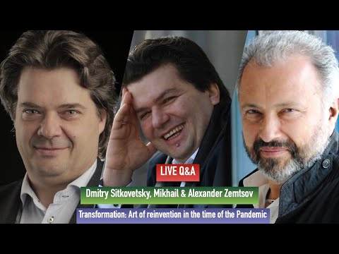 Live Q and A: Dmitry Sitkovetsky, Mikhail & Alexander Zemtsov