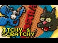 Perler Bead Itchy Scratchy Logo