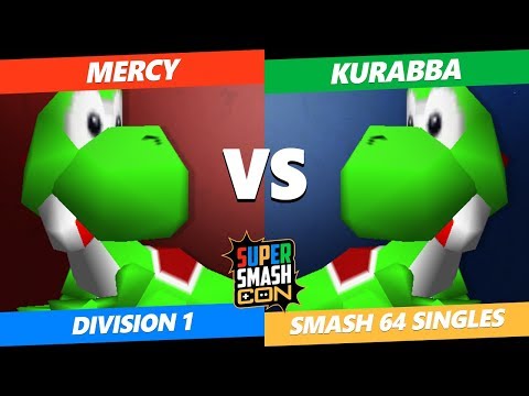 SSC 2019 SSB64 - Mercy (Yoshi) Vs. Kurabba (Yoshi) Smash 64 Tournament Division 1