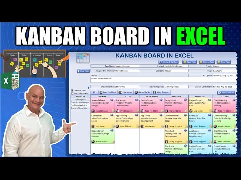 How To Create A Project Manager In Excel Part 1