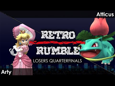 Project M: Arty (Peach) V Atticus (Ivysaur) - Retro Rumble Tournament SSBPM