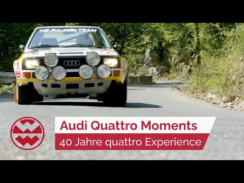 Audi Quattro Moments: 40 Jahre quattro Experience - My New Ride | Welt der Wunder
