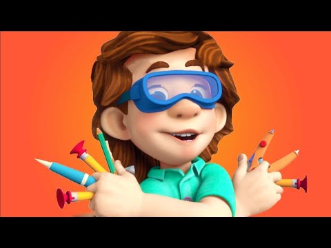 Rysownik Techniczny ✏️ | Kreskówki i filmy edukacyjne dla dzieci | Fiksiki