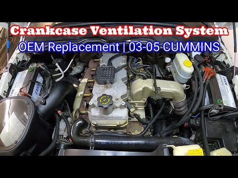 Cummins Oil leak ON TOP Of The Valve Cover? Crankcase Vent Box
