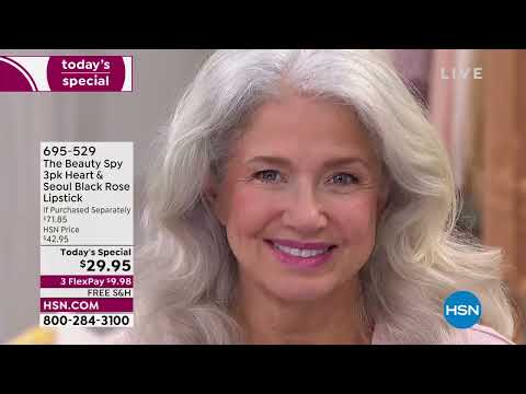 The Beauty Spy 3pack Heart   Seoul Black Rose Lipstick