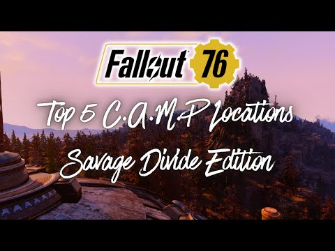 TOURING THE APOCALYPSE: TOP 5 SAVAGE DIVIDE CAMP LOCATIONS IN FALLOUT 76!