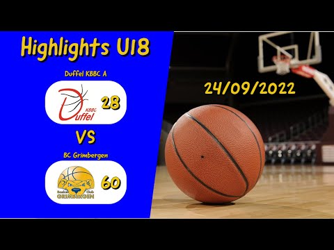 U18 Duffel KBBC - BC Grimbergen (recap)