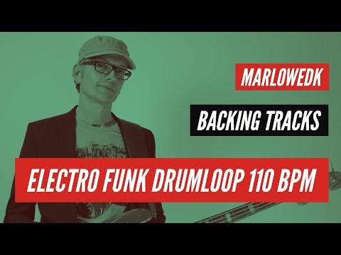 Electro funk drumloop 110 bpm
