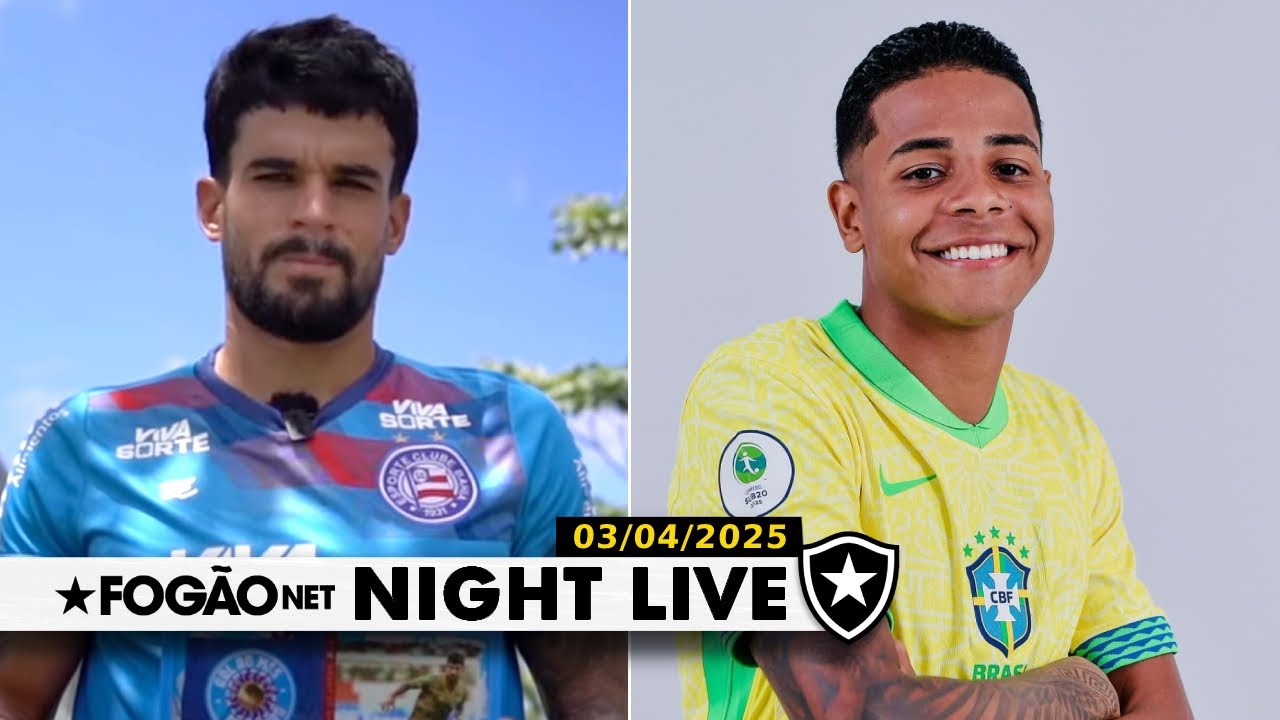 NIGHT LIVE | O que há de verdade no interesse do Botafogo em Cauly? Wesley segue nos planos