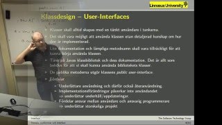 Javaprogrammering - Föreläsning 10 - Statiska metoder och Interfaces