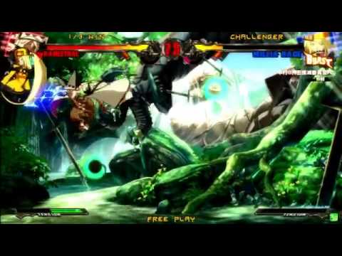 2014/10/18 GGXrd Mikado 3on3 Part 2