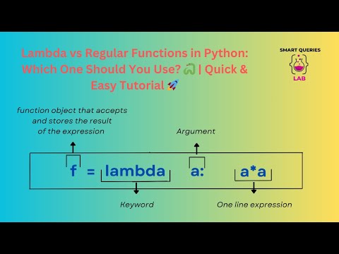 Python What Is The Difference For Python Between Lambda And Regular Function