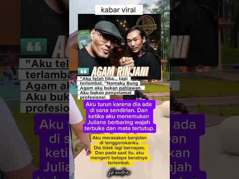 agam rinjani sosok penyelamat pendaki dari brazil yg jatuh di gunung rinjani #deddycorbuzier #fyp