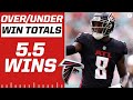 2022 NFL Over/Under Predictions: Falcons 5.5 wins [Expert Breakdown] | CBS Sports HQ