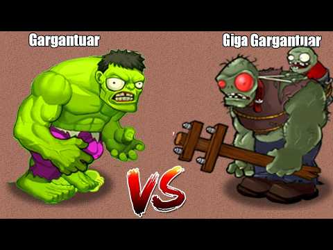 Tournament 32 Gargantuars Pvz 1 vs Pvz 2 - Who Will Win? - Pvz 2 Zombie vs Zombie