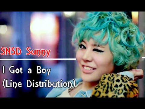 [Album EDITION] Sunny (SNSD) - I Got a Boy  (Line Distribution)