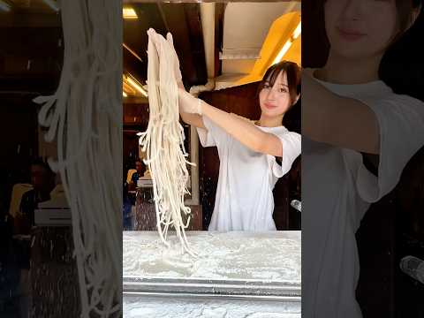 [A restaurant where you can meet Anon-chan, the famous \beautiful udon craftsman\ in Gifu🥰] #japa...