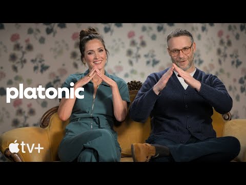 Seth Rogan and Rose Byrne Really Are Friends - Behind The Scenes | Platonic