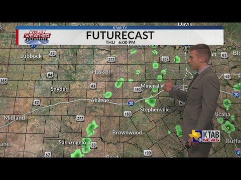 Thursday, September 17, 2020: Small chance for rain/storms through the day with nice temperatures