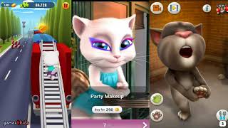 Talking friends Angela and Tom 2018 episode funny gameplay