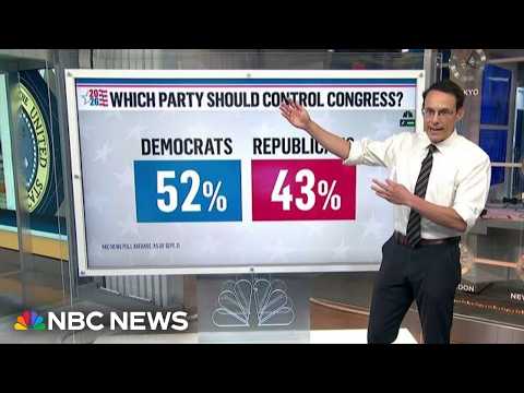 Kornacki: President Trump's approval in 'steady decline'