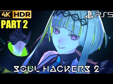PS5 SOUL HACKERS 2 Gameplay Walkthrough 4K HDR 60FPS Part 2 | Soul Hackers 2 FULL GAME No Commentary