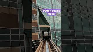 This is NOT the subway, is named &quot;People Mover&quot; - Detroit