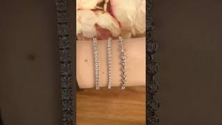 Create a Diamond Tennis Bracelet Stack