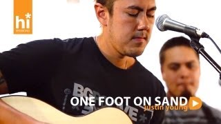 Justin Young - One Foot On Sand (HiSessions.com Acoustic Live!)