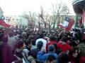 Celebracion De La Clasificacion De Chile A 8vos De Final Plaza Valdivia